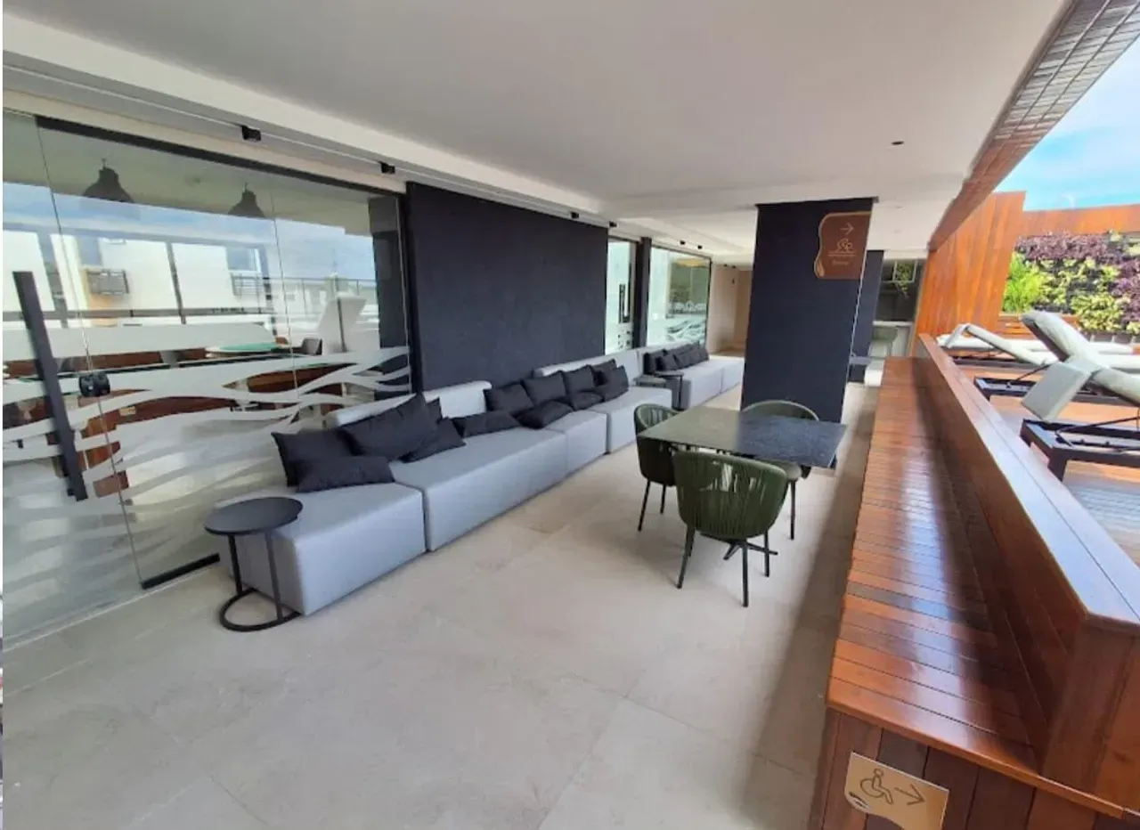 Apartamento mobiliado com 2 quartos e varanda com churrasqueira — photo 20