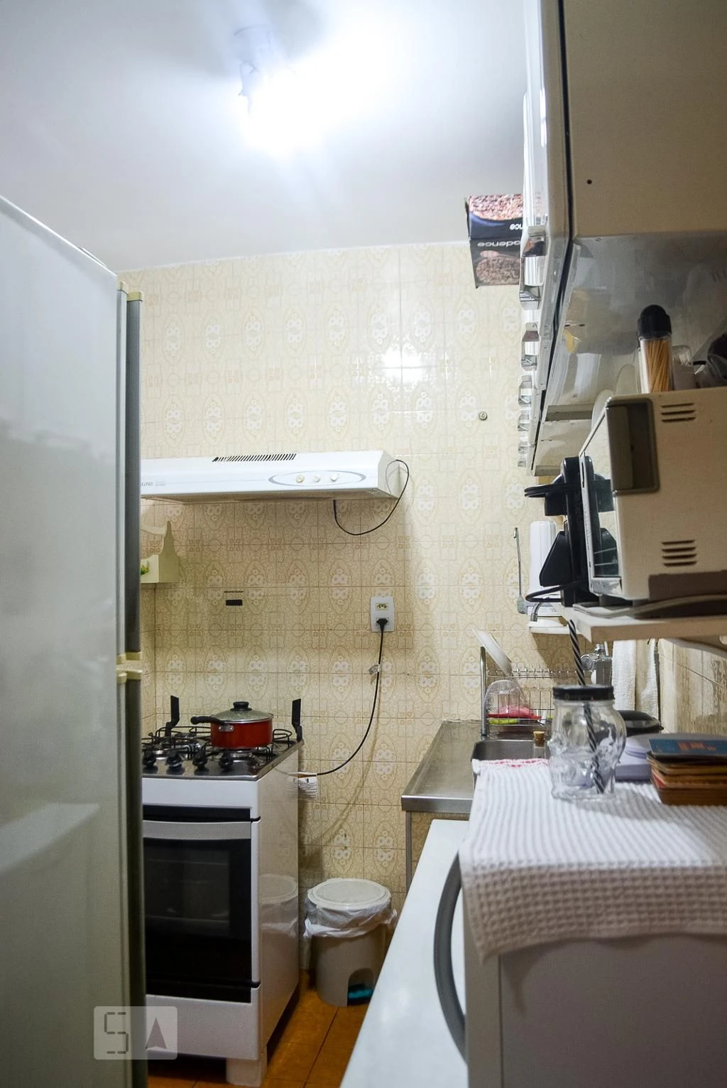 Furnished apartment, 43 m², with a washing machine — photo 2