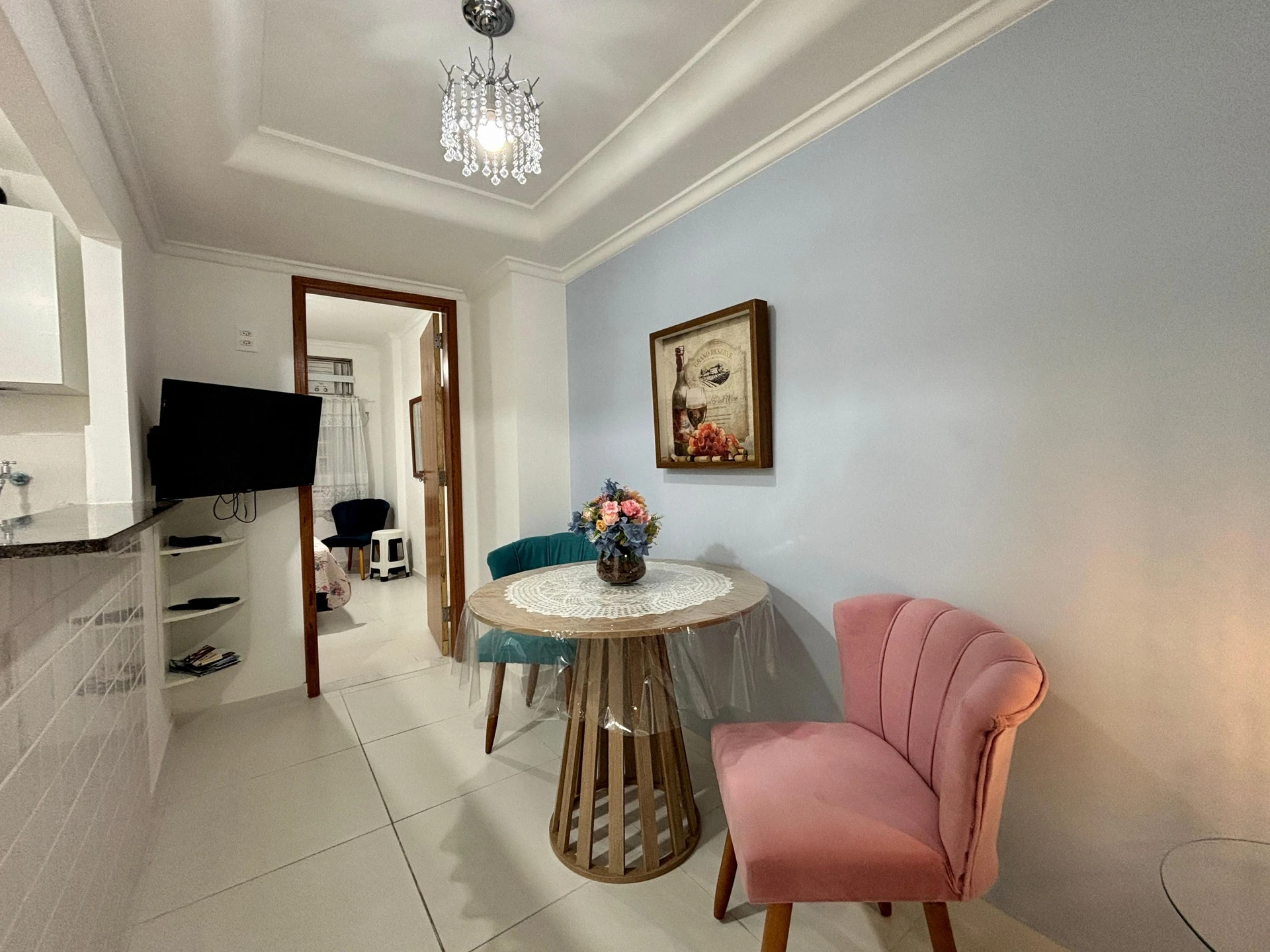 Furnished apartment, 33 m², with a washing machine — photo 10