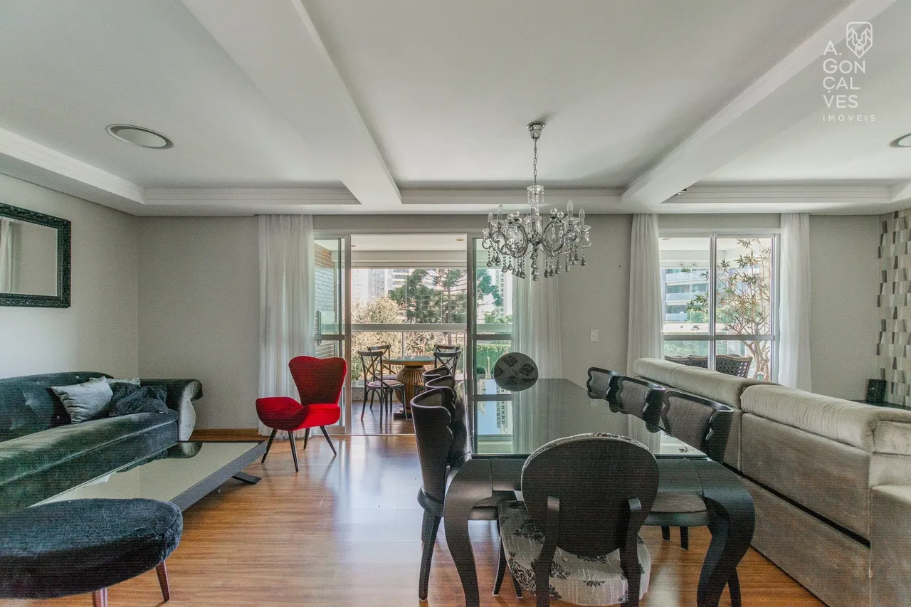 Furnished apartment with 3 bedrooms and open-plan kitchen — photo 11