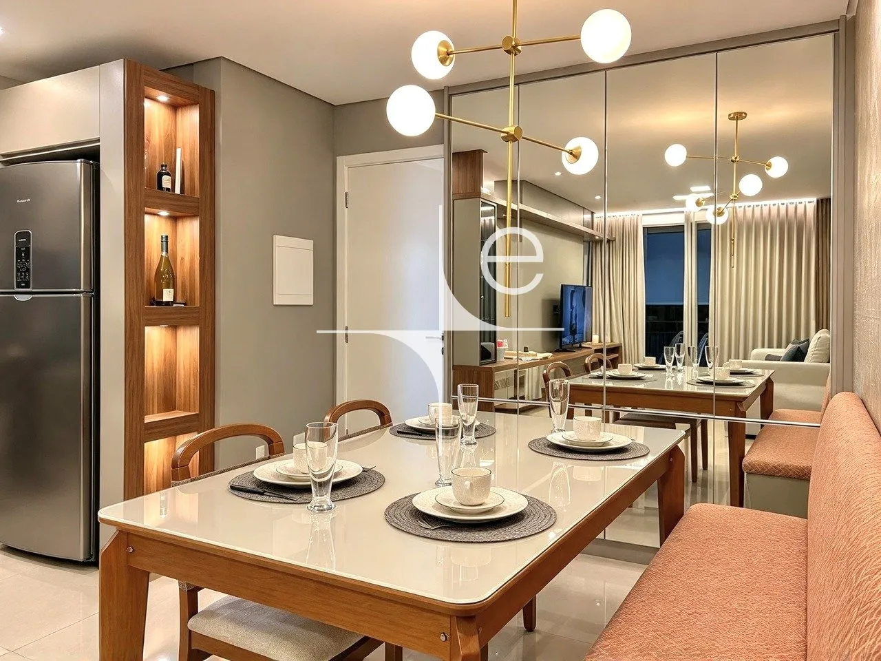 Furnished apartment, 69 m², with a walk-in closet — photo 13