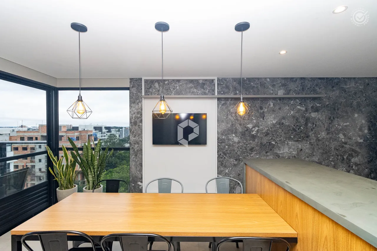 Furnished 1-bedroom apartment with a compact kitchen — photo 19