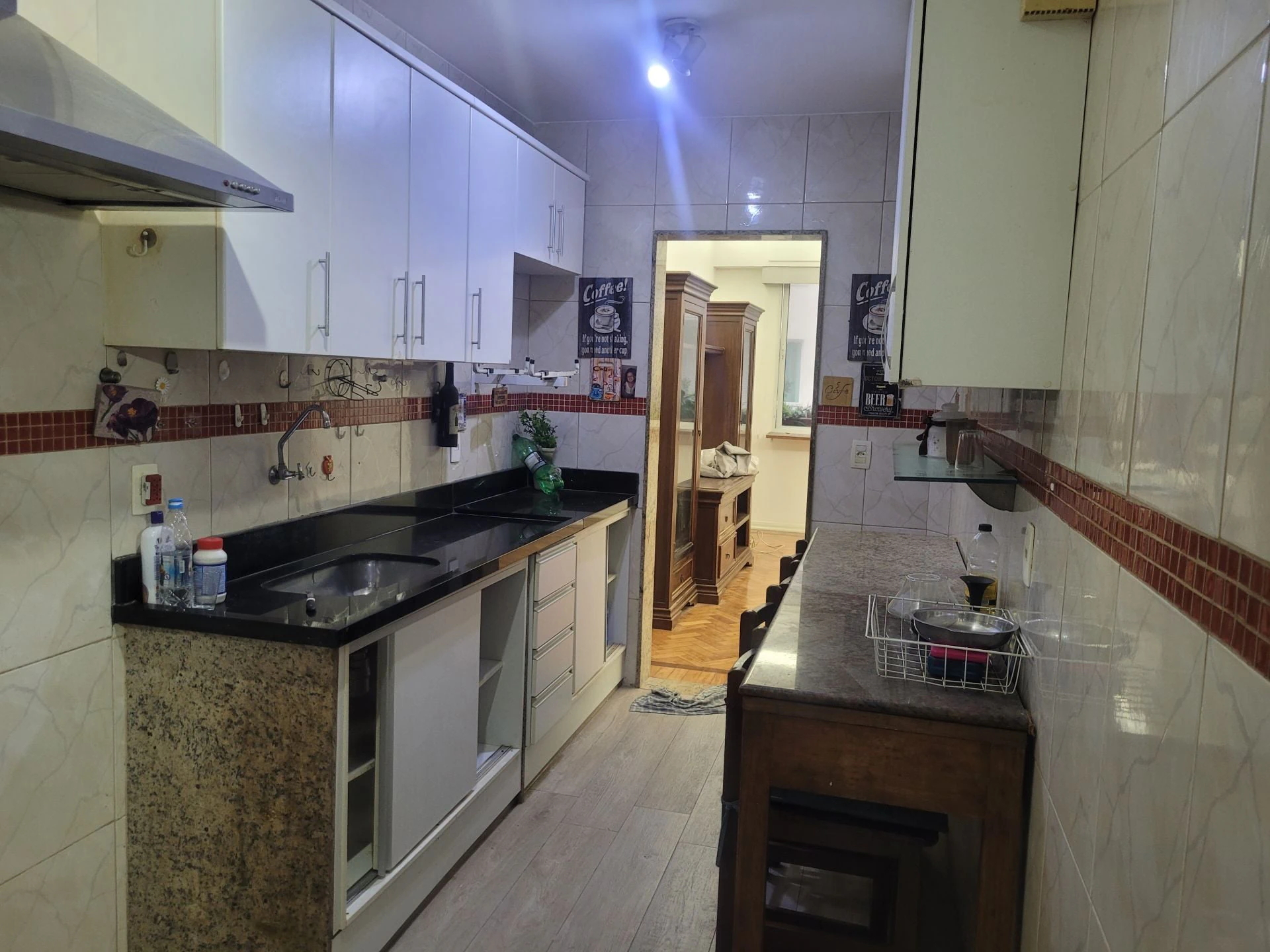 Furnished apartment, 120 m², with wood or laminate floors — photo 12