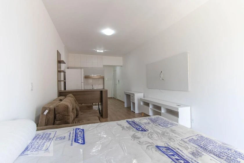 Kitnet mobiliada com varanda e cozinha americana — photo 11