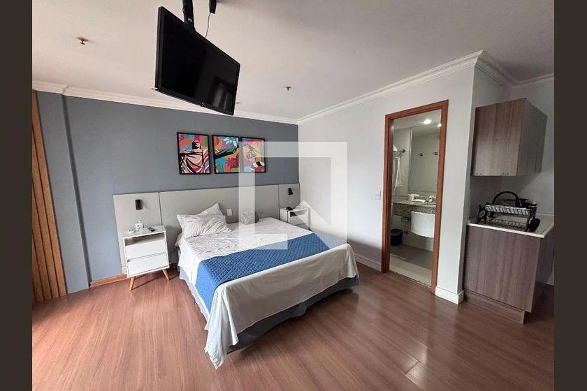 Apartamento mobiliado de 35 m² com 1 quarto e varanda — photo 6