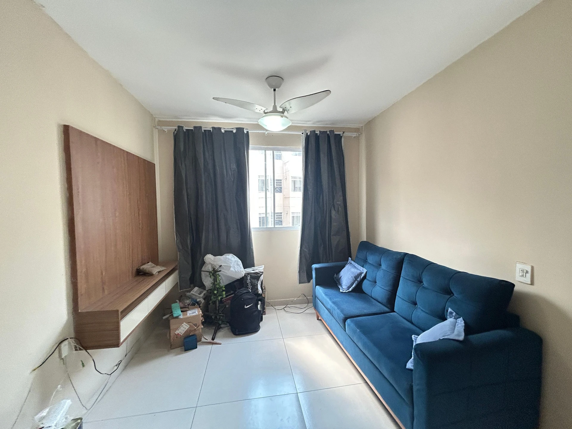 Квартира 40 м² с рабочим местом и стиральной машиной