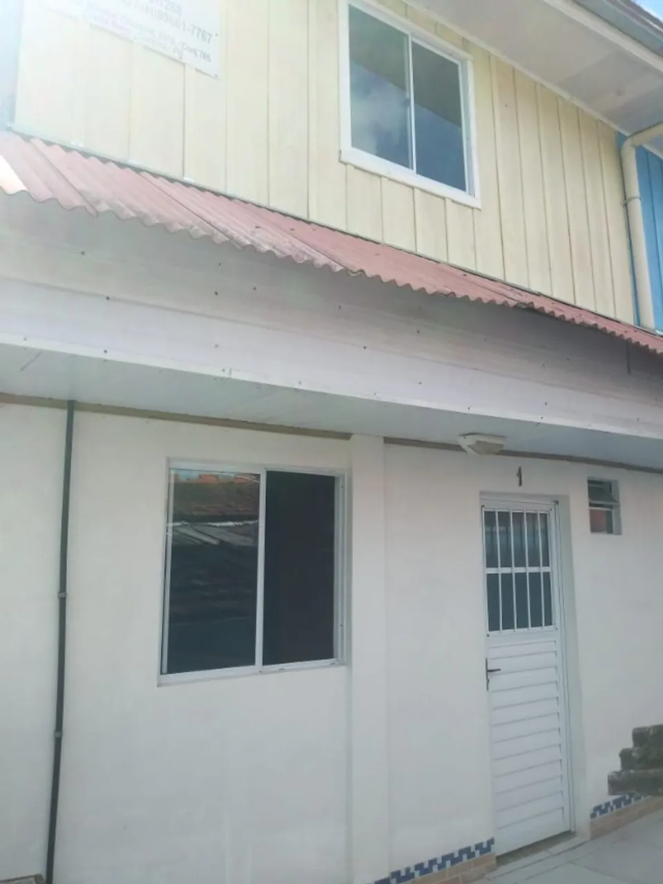 One-bedroom house with a washing machine in Curitiba
