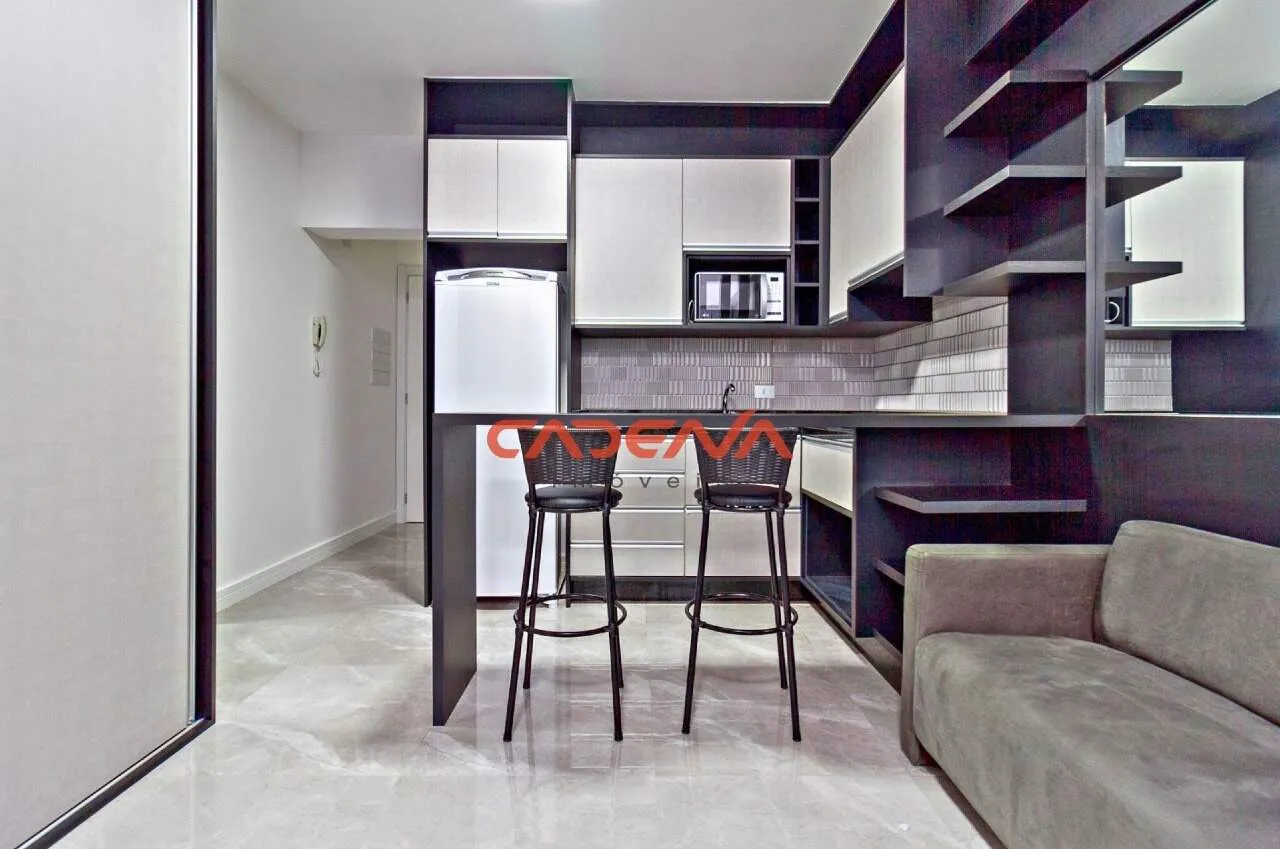Furnished studio with open-plan kitchen and 1 bedroom — photo 5