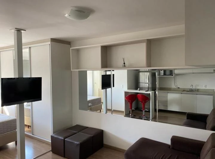 Furnished 1-bedroom apartment with 43 m² and 1 parking — photo 5