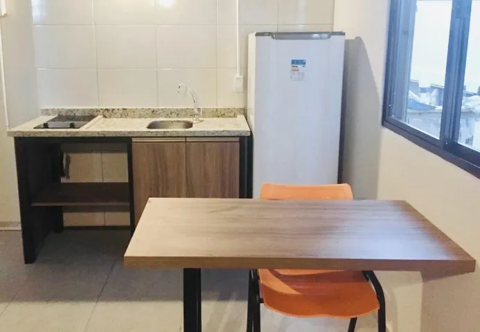 20 m² studio with a washing machine and a home office — photo 2