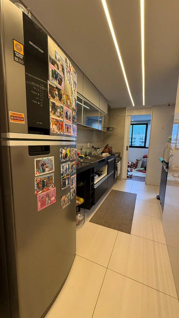 Apartamento mobiliado com 3 suítes e varanda de vidro — photo 17