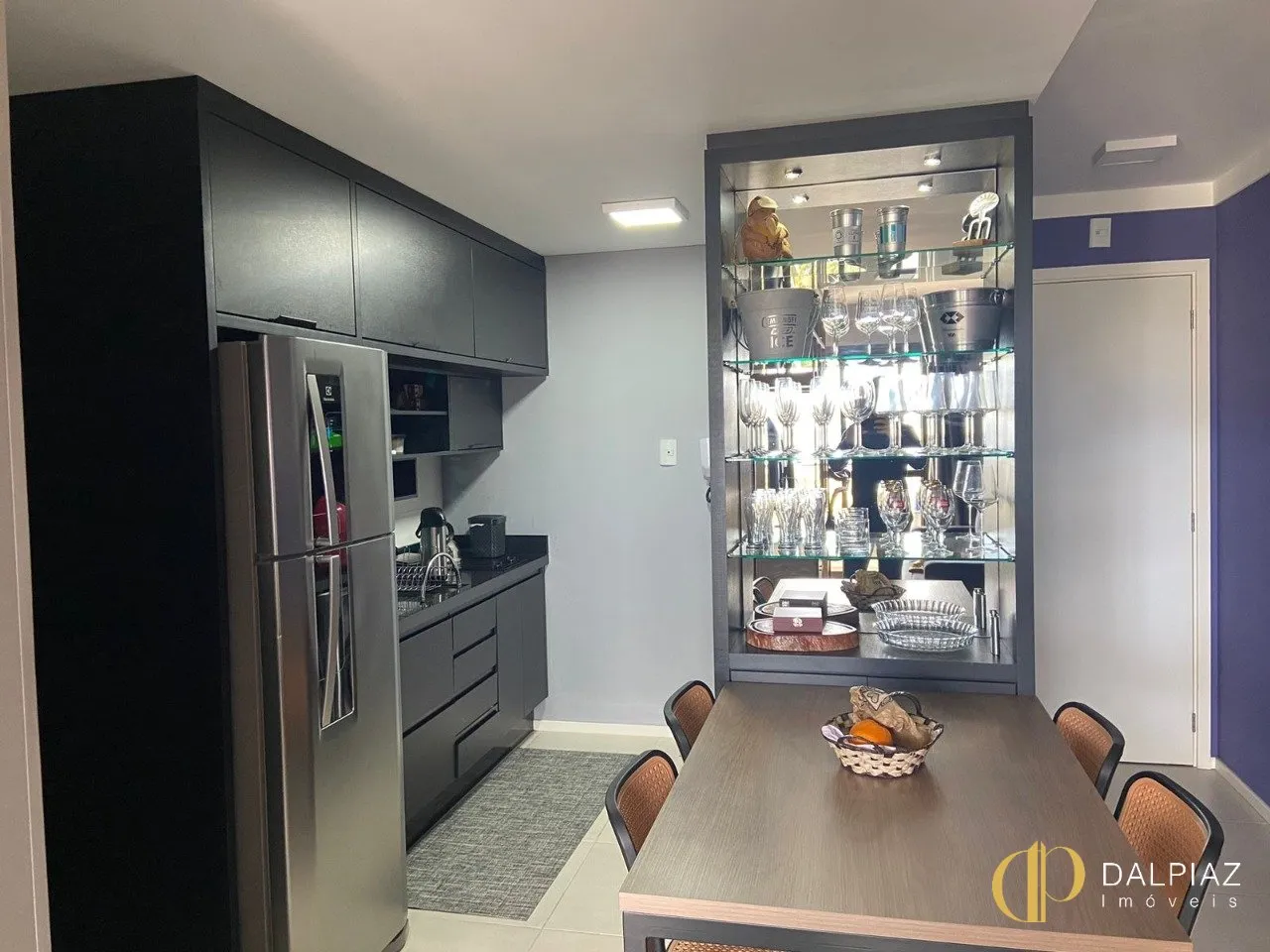 Furnished 46 m² studio with balcony and built-in grill — photo 8