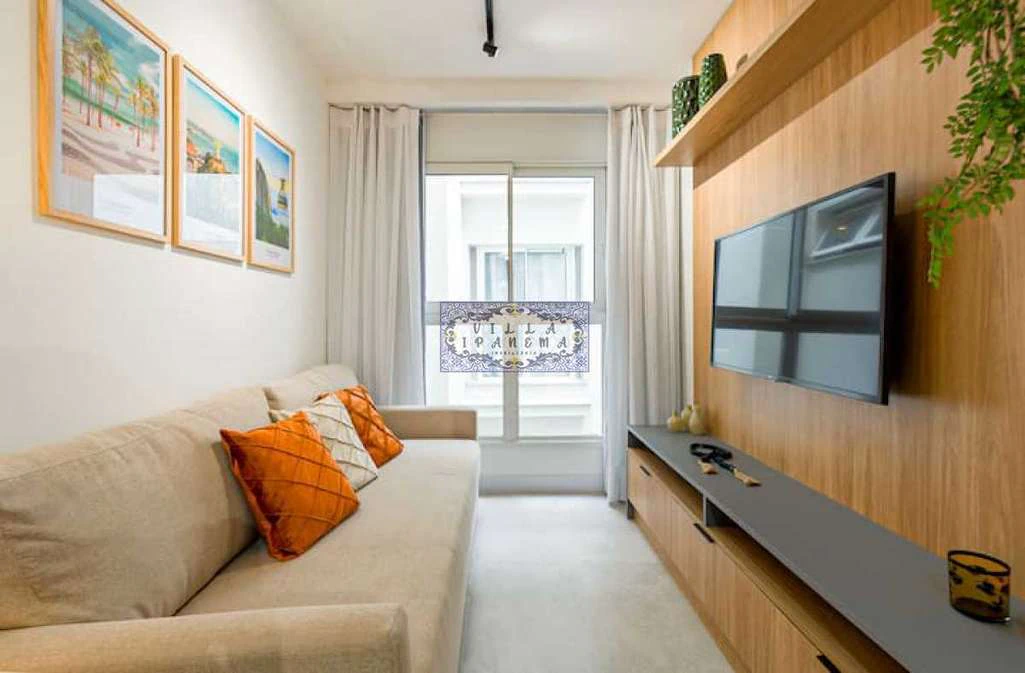 Furnished 1-bedroom apartment 40 m² with no parking