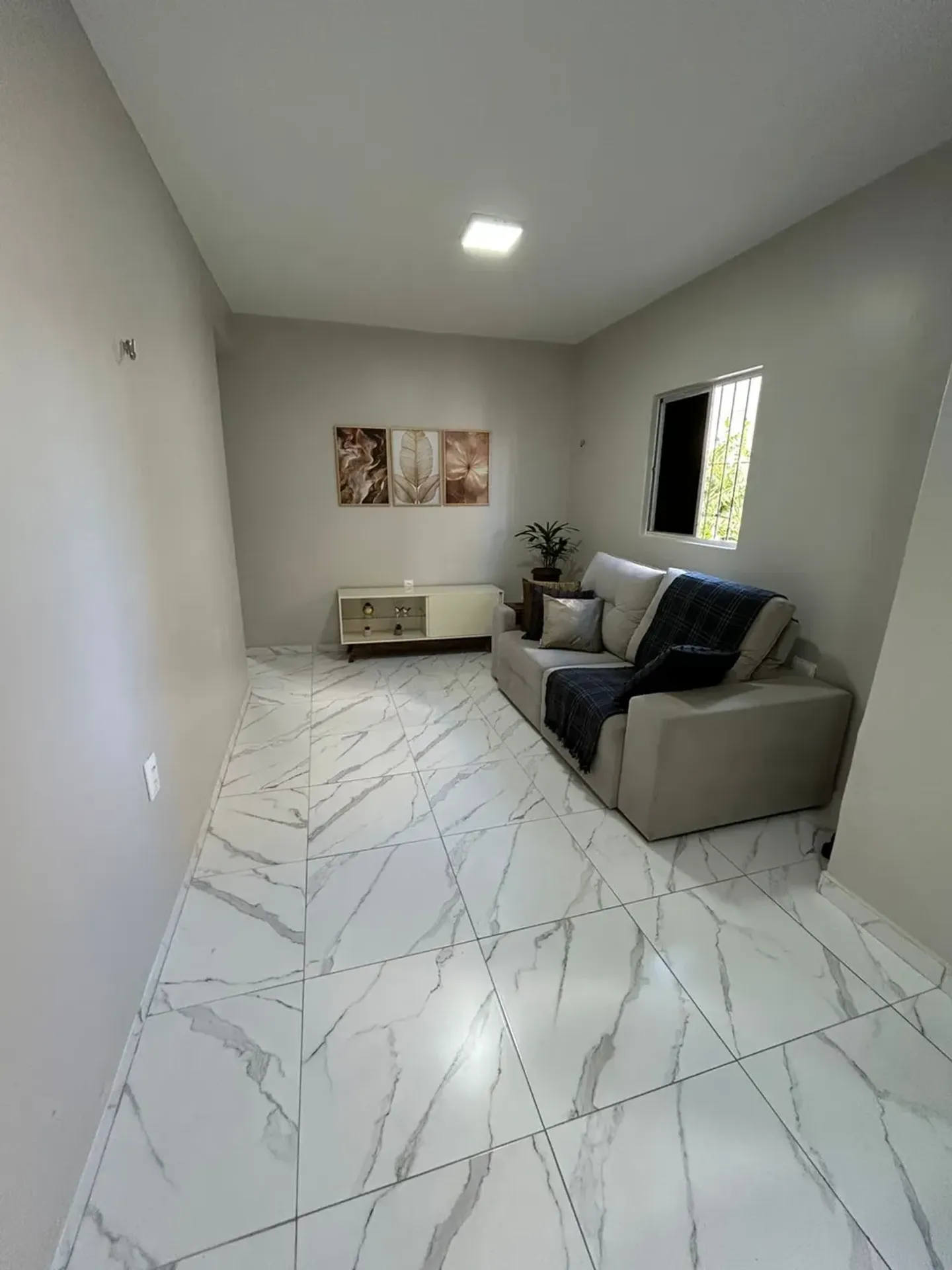 3-bedroom apartment, 1 with its own bathroom, 75 m²