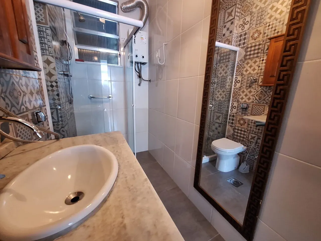 Mountain view in a one-bedroom apartment, 39 m² — photo 11