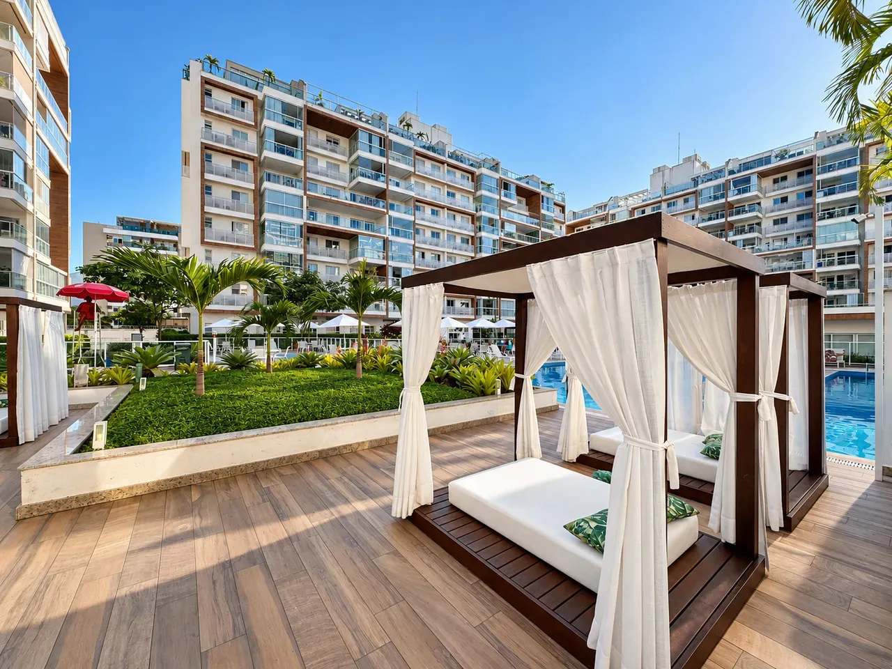 Furnished apartment, 150 m², with a grill on the balcony — photo 12