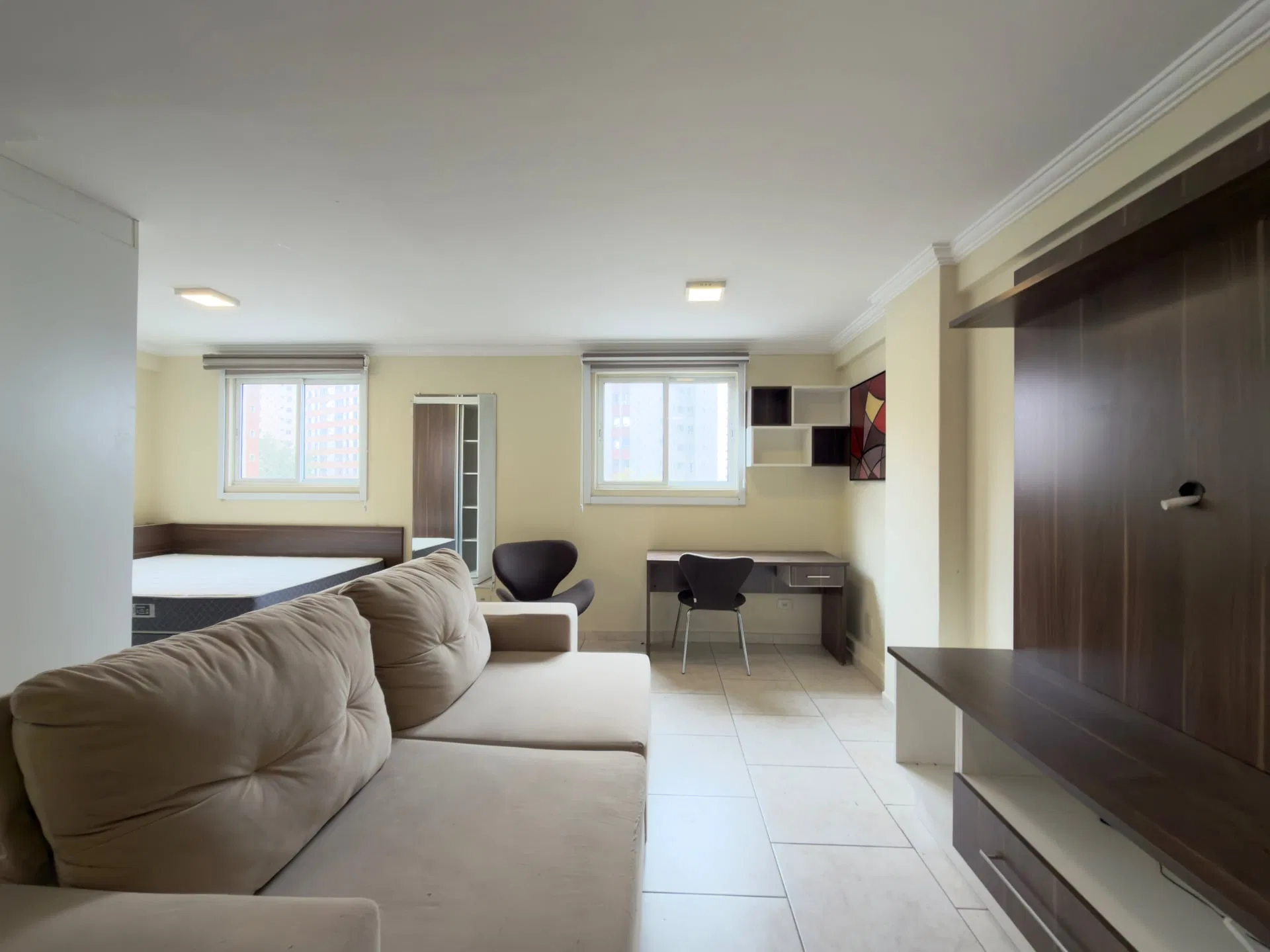 32 m² apartment with a home office and a washing machine — photo 8