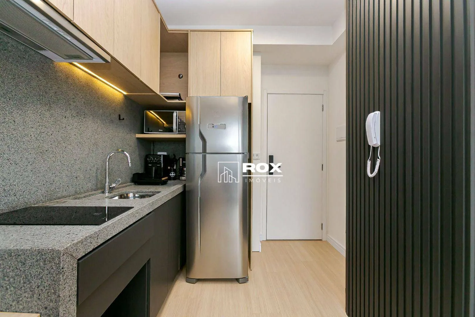 Меблированное студио 31 м² с балконом и собственным BBQ — photo 3