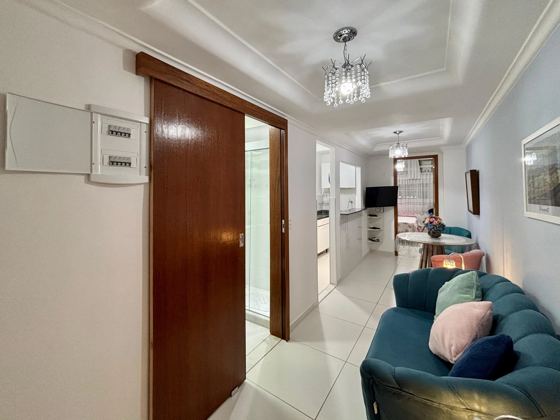 Furnished apartment, 33 m², with a washing machine — photo 14