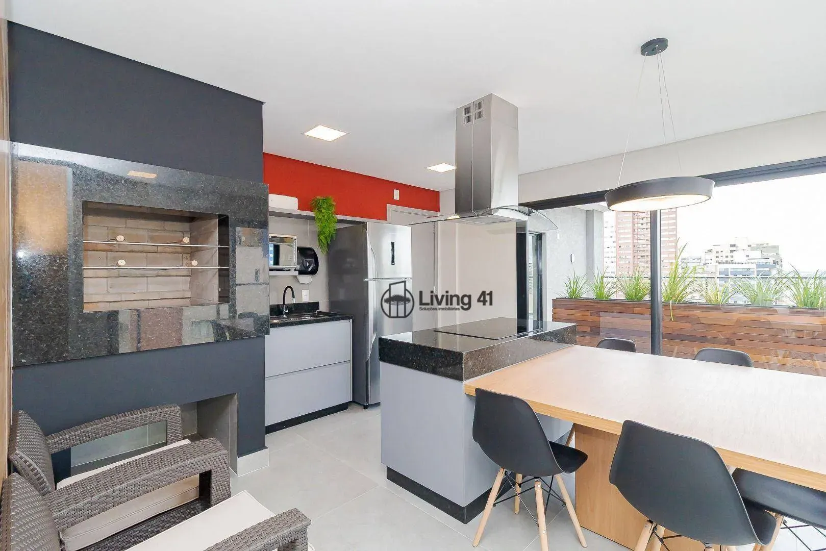 Studio mobiliado de 50 m² com 1 quarto e churrasqueira privativa — photo 26