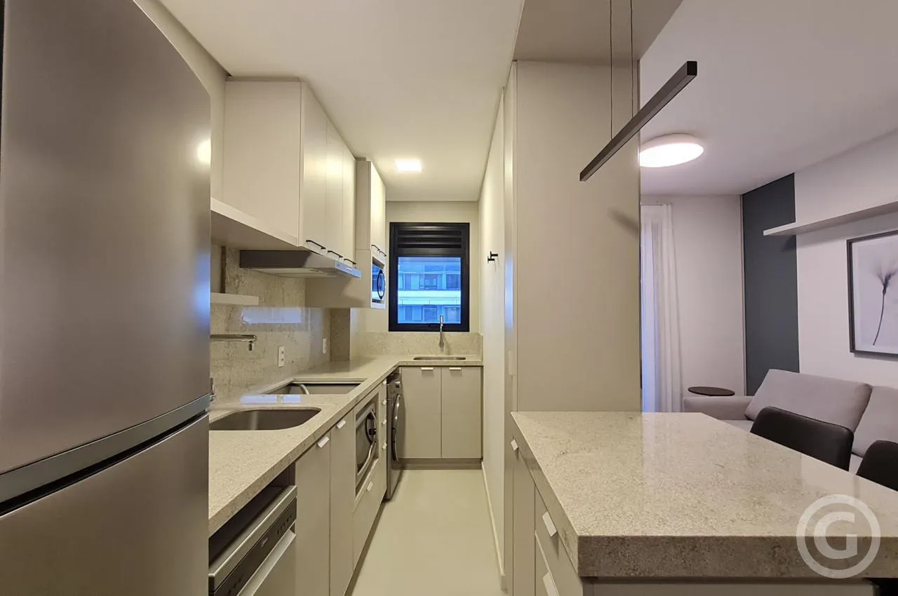 Меблированная квартира 75 м² с открытой кухней — photo 4