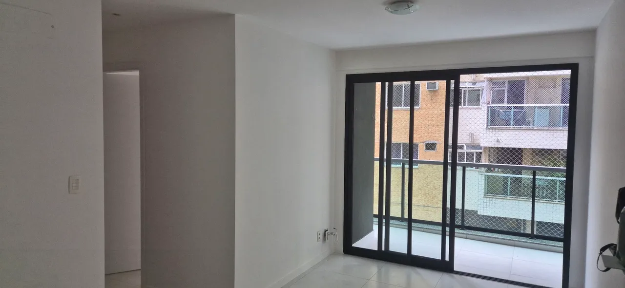 2-bedroom apartment in a building with a gym