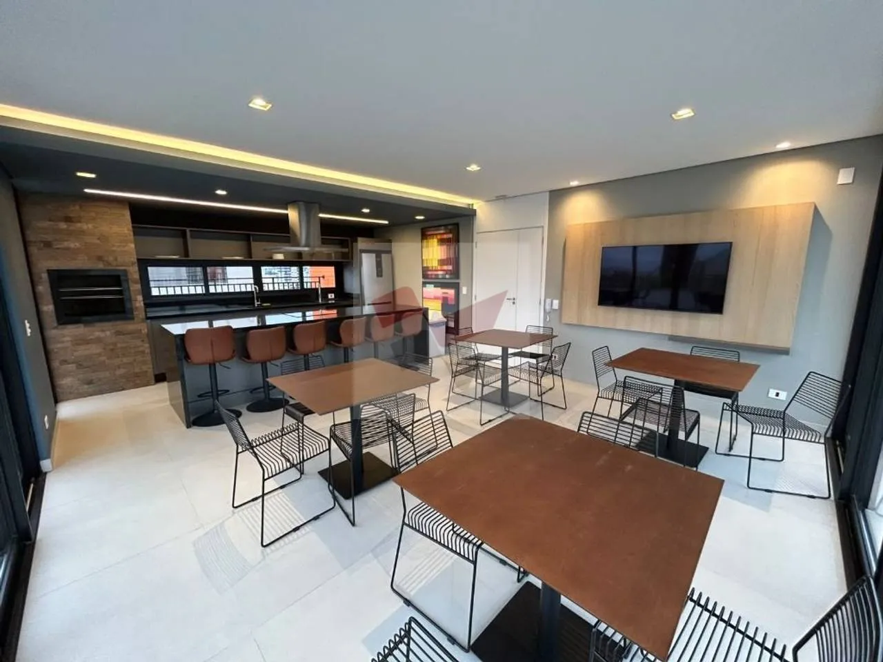 Apartamento mobiliado, 45 m², com varanda gourmet — photo 43