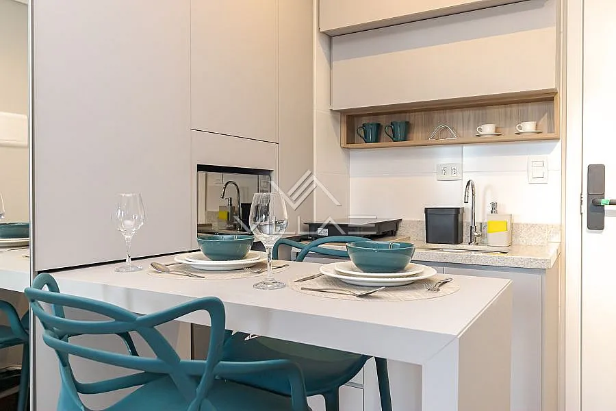 Furnished studio 28 m² with 1 bedroom and 1 bathroom — photo 8