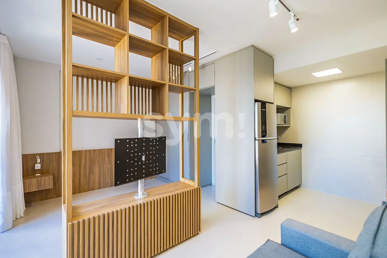 Apartamento mobiliado com 1 quarto e varanda, 43 m² — photo 4