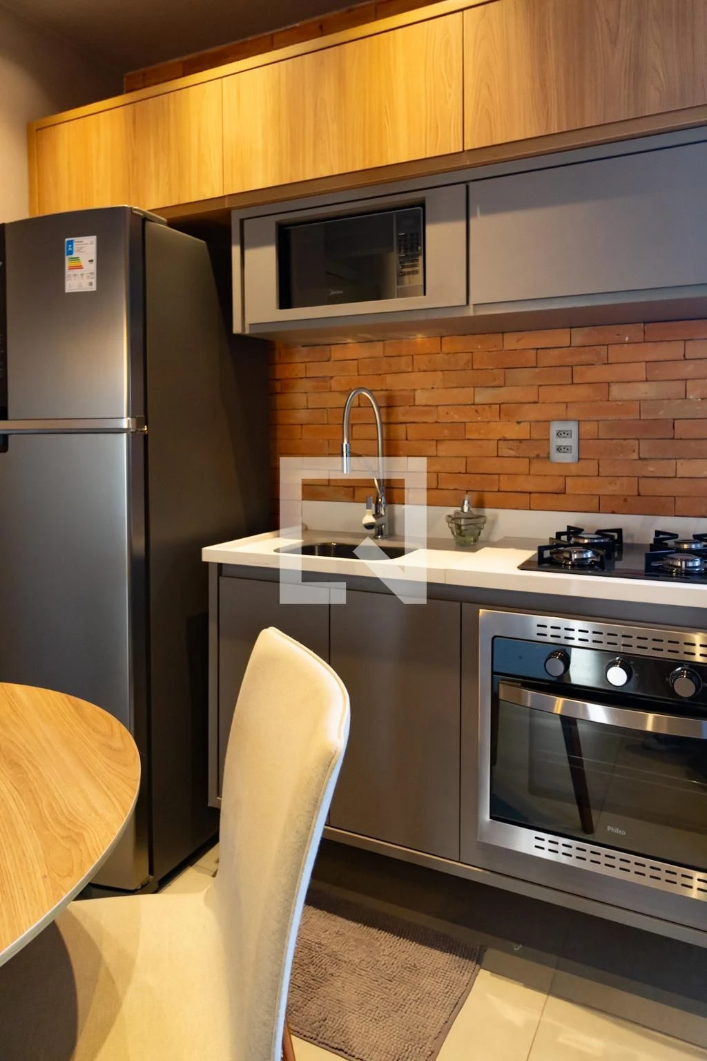 48 m² apartment with a home office and a washing machine — photo 10