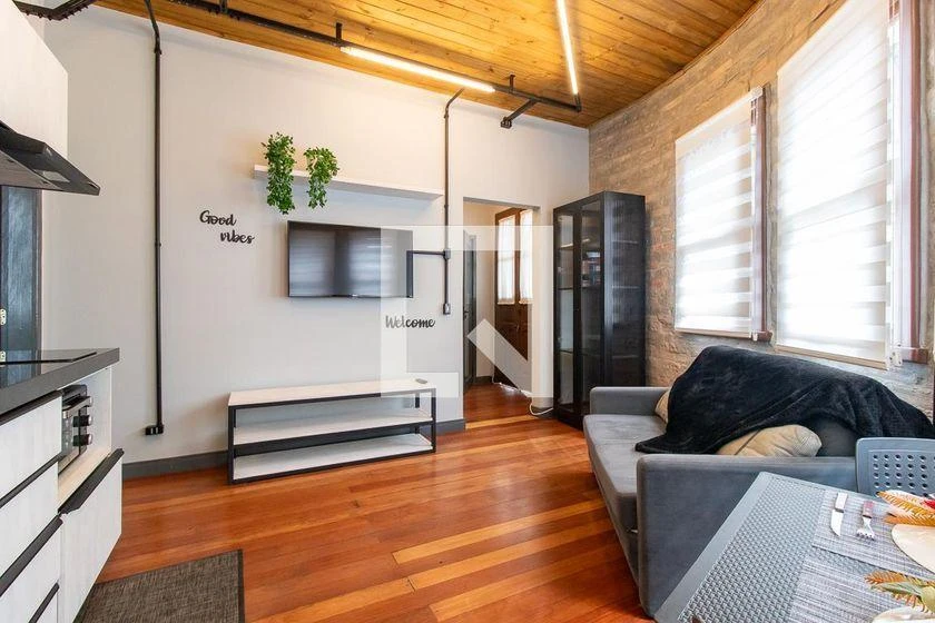 One-bedroom apartment with a washing machine in Curitiba — photo 6