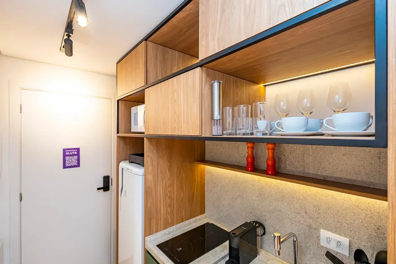 Apartamento amueblado de 1 dormitorio con escritorio — photo 48