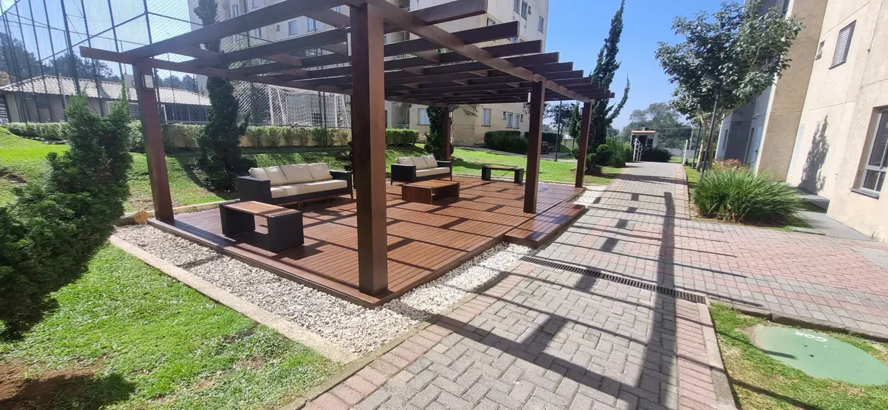 2-bedroom apartment with a washing machine in Curitiba — photo 8