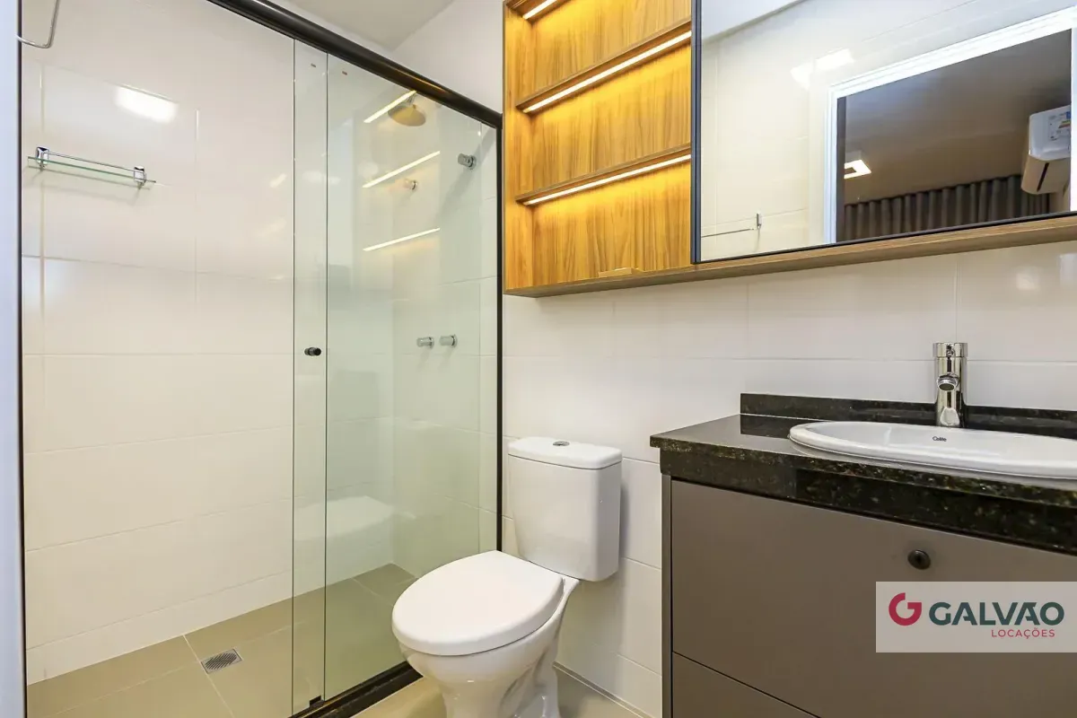 Furnished 52 m² apartment with 1 bedroom and an open-plan kitchen — photo 11