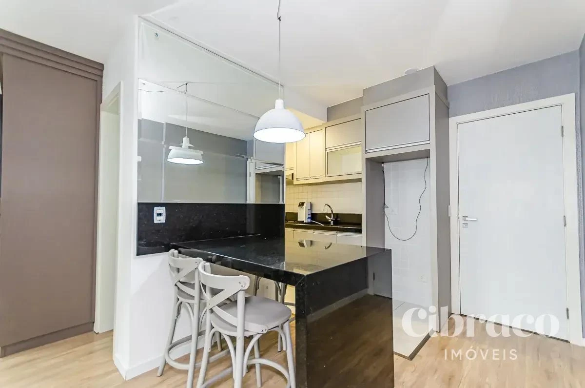 One-bedroom apartment with a washing machine in Curitiba — photo 5