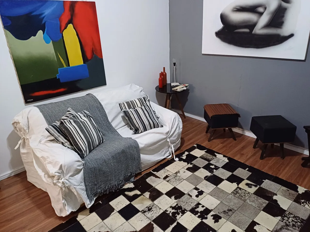 Furnished 1-bedroom apartment with 1 bathroom — photo 7