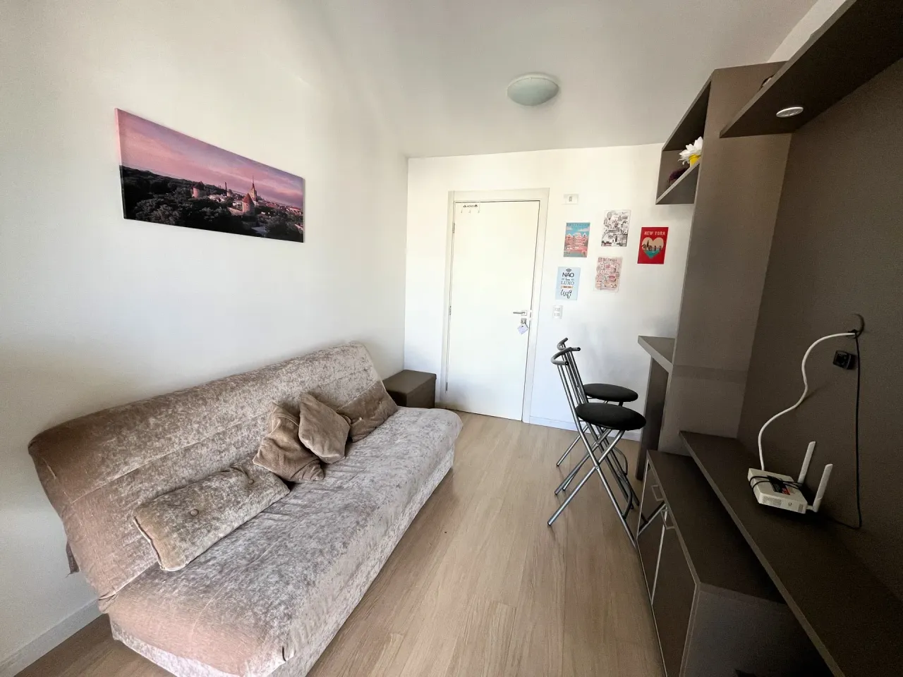 40 m² furnished apartment with parking and high floor — photo 3