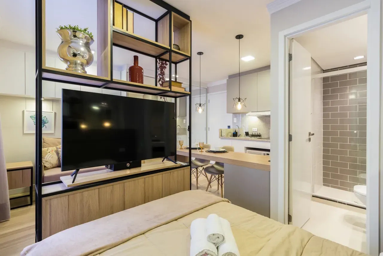 Furnished 28 m² apartment with 1 bedroom and balcony — photo 3