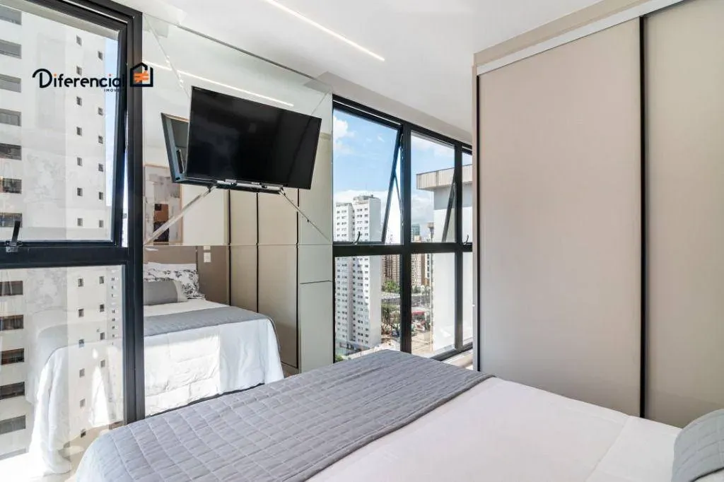 26 m² studio with 1 bedroom, balcony and parking — photo 4