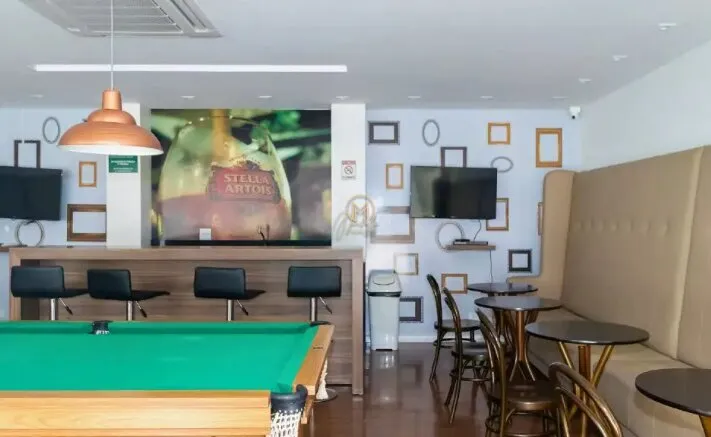 Apartamento mobiliado com ar-condicionado e cozinha americana — photo 15
