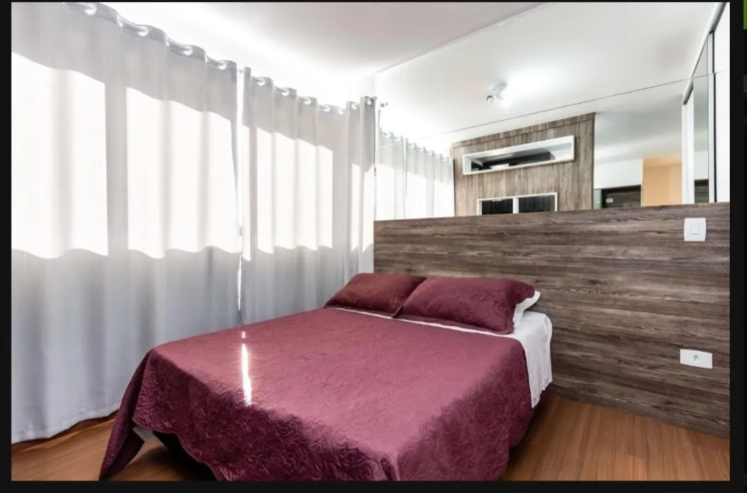 43 m² studio with 1 bedroom and an open kitchen — photo 5