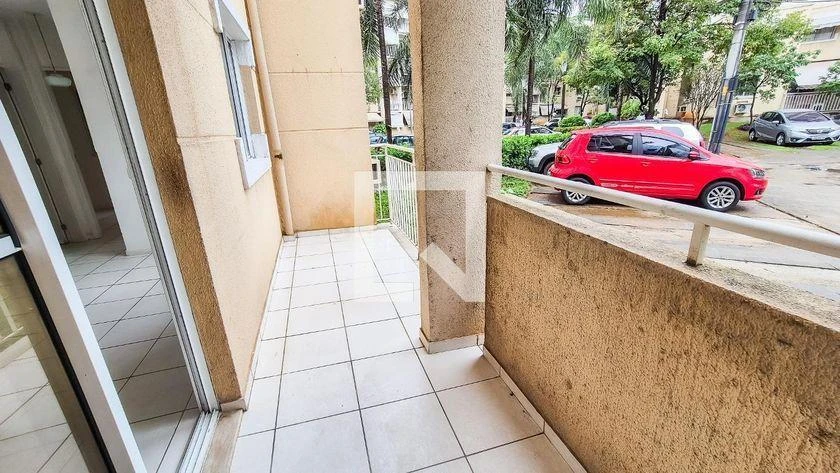 2-bedroom apartment in a building with a pool