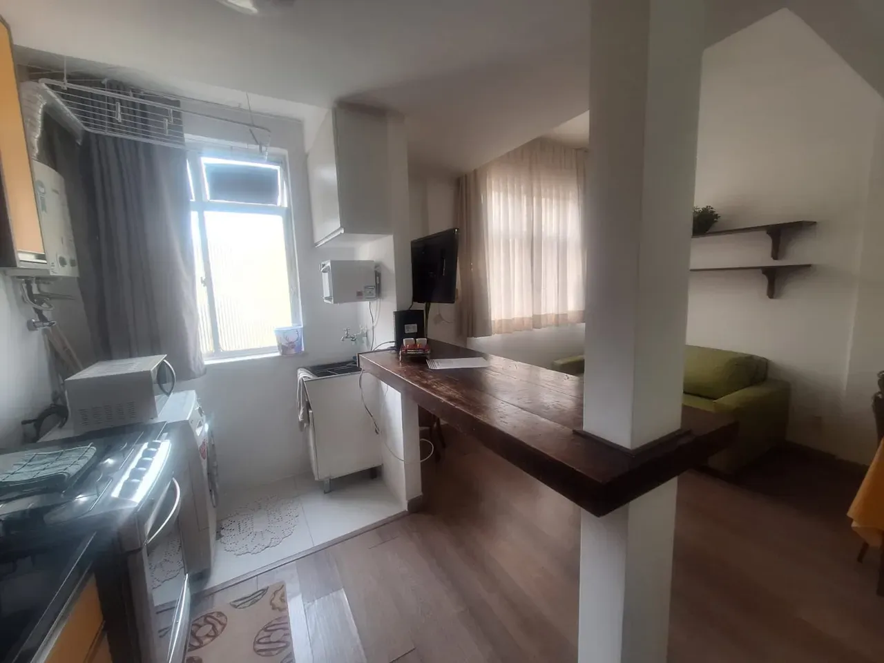 Furnished studio with 25 m², 1 bedroom and 1 bathroom — photo 7