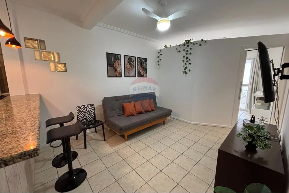 1-bedroom apartment with balcony and built-in grill