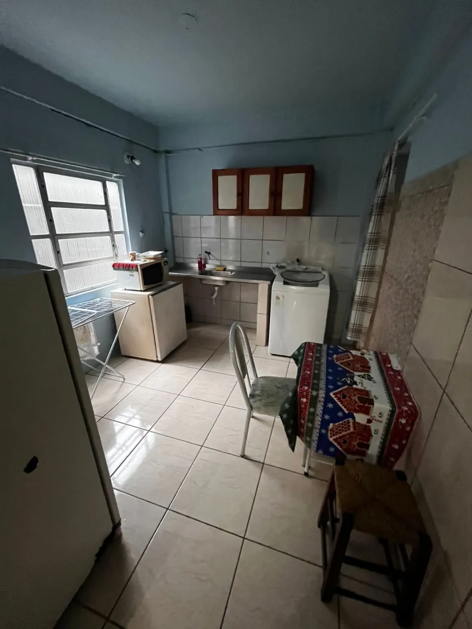 Unfurnished home with a separate closed kitchen