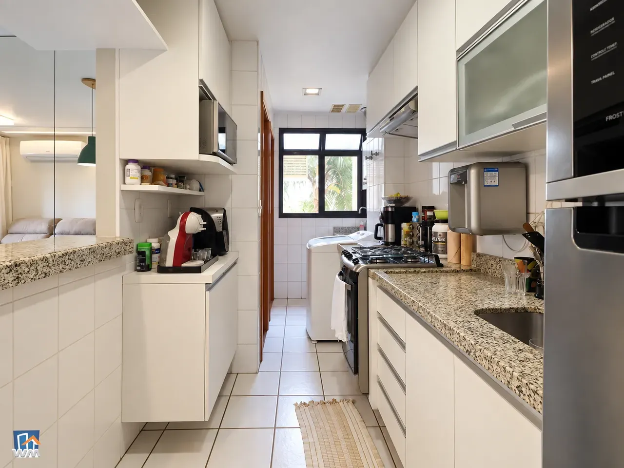 Furnished apartment, 80 m², with a walk-in closet — photo 6