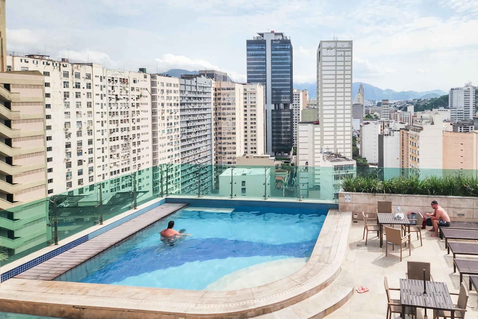 Estudio amueblado con 1 dormitorio y parrilla en la terraza — photo 21