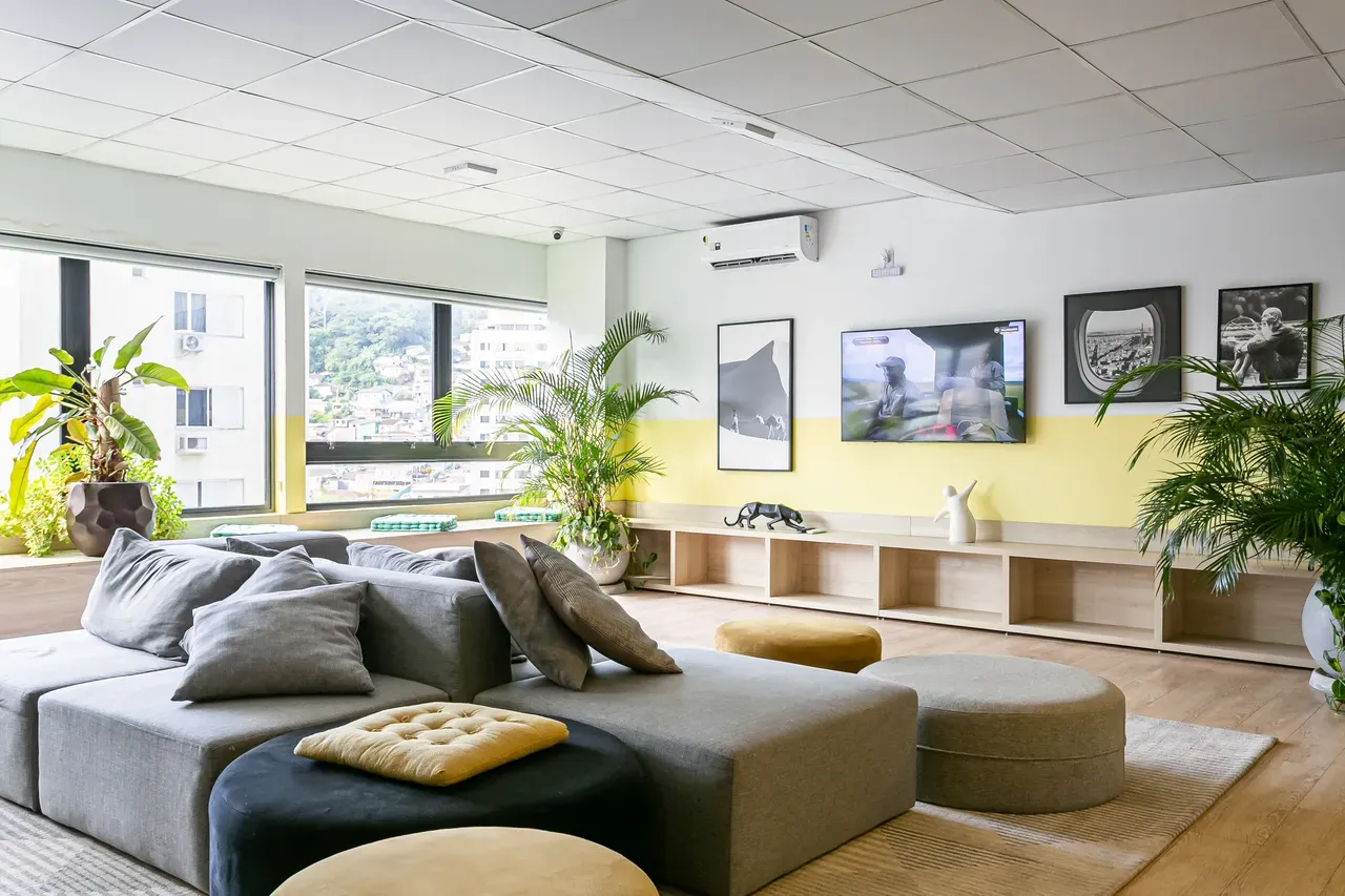 Apartamento mobiliado de 20 m² com 1 dormitório e jardim — photo 18
