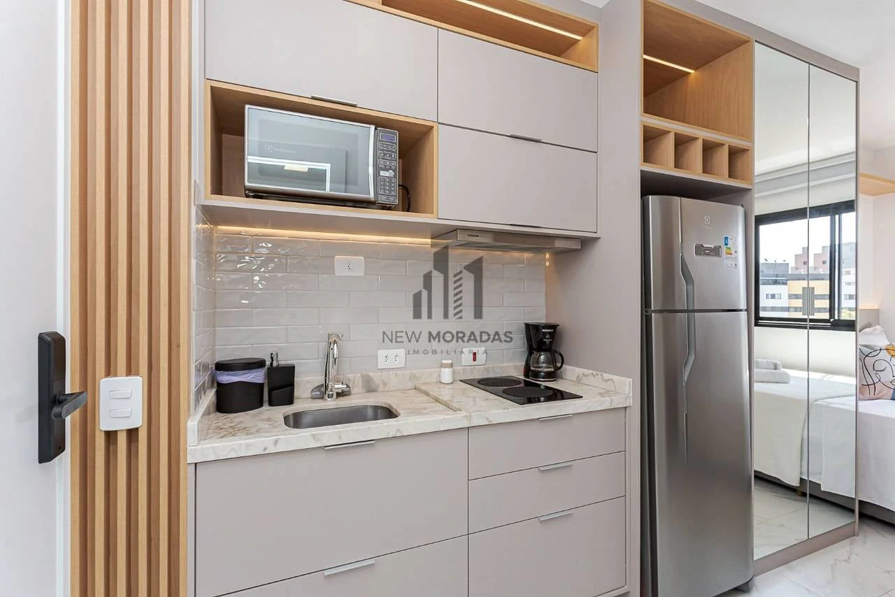 Monoambiente amueblado, 17 m², con espacio de home office — photo 4