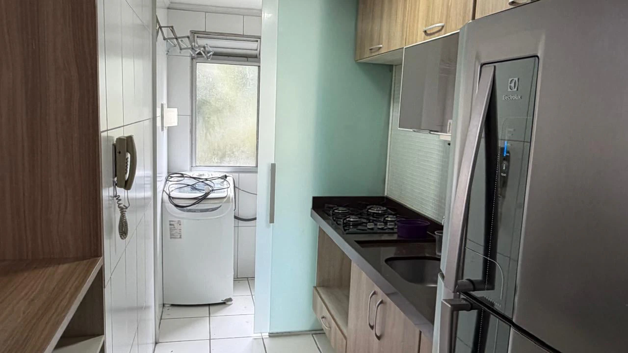 Furnished apartment, 56 m², with a washing machine — photo 4